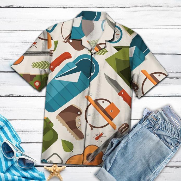 Amazing Camping Hawaiian Shirts