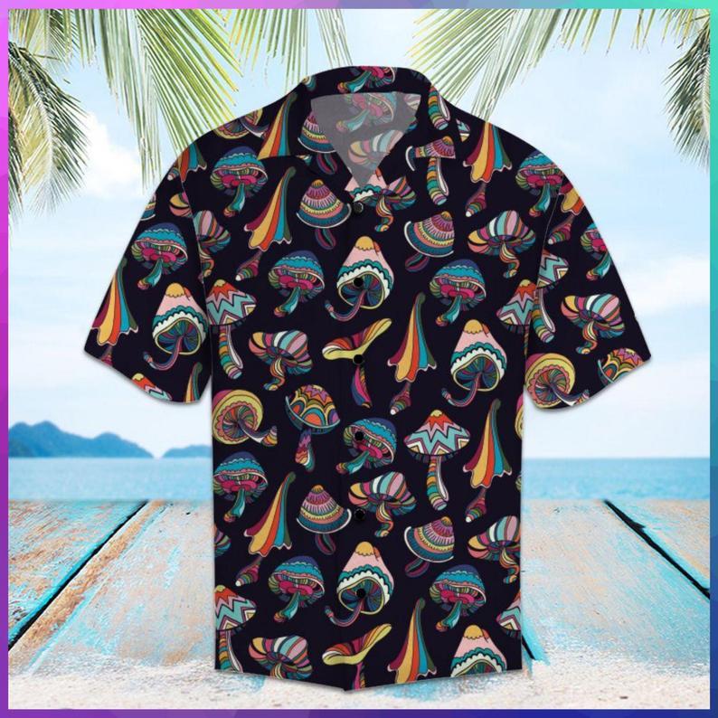 Amazing Mushroom Hawaiian Shirt