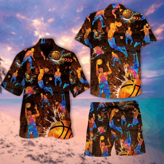 Basketball Player Hawaiian Shirt
