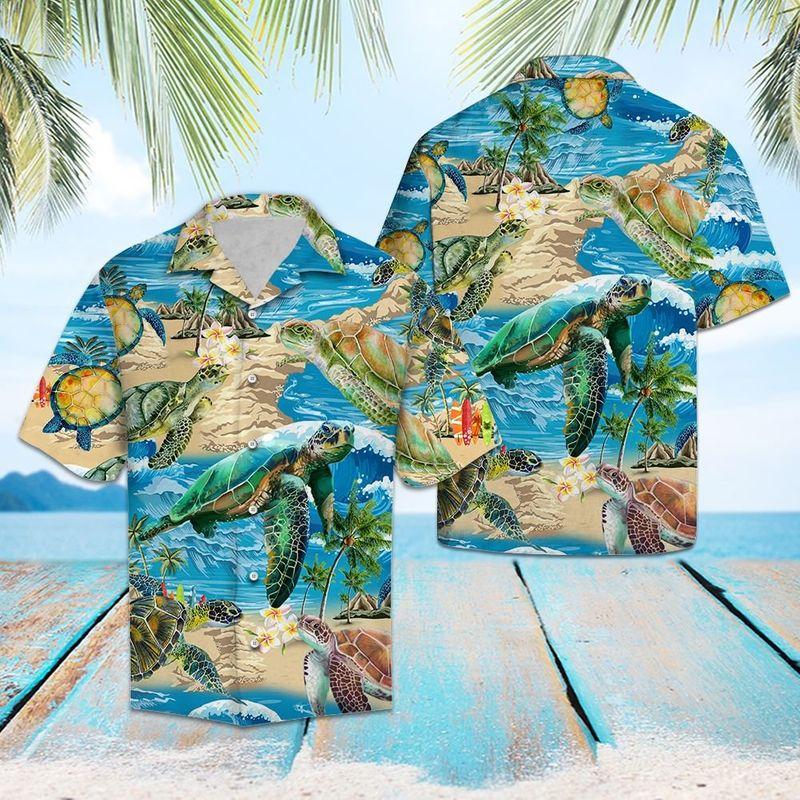 Best Turtle Hawaiian Shirt Unisex