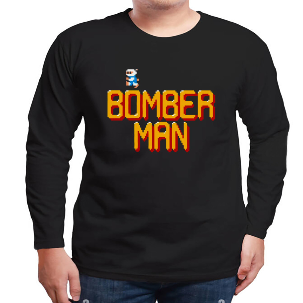 Bomberman Pixel Design shirt 3 Longsleeve tshirt