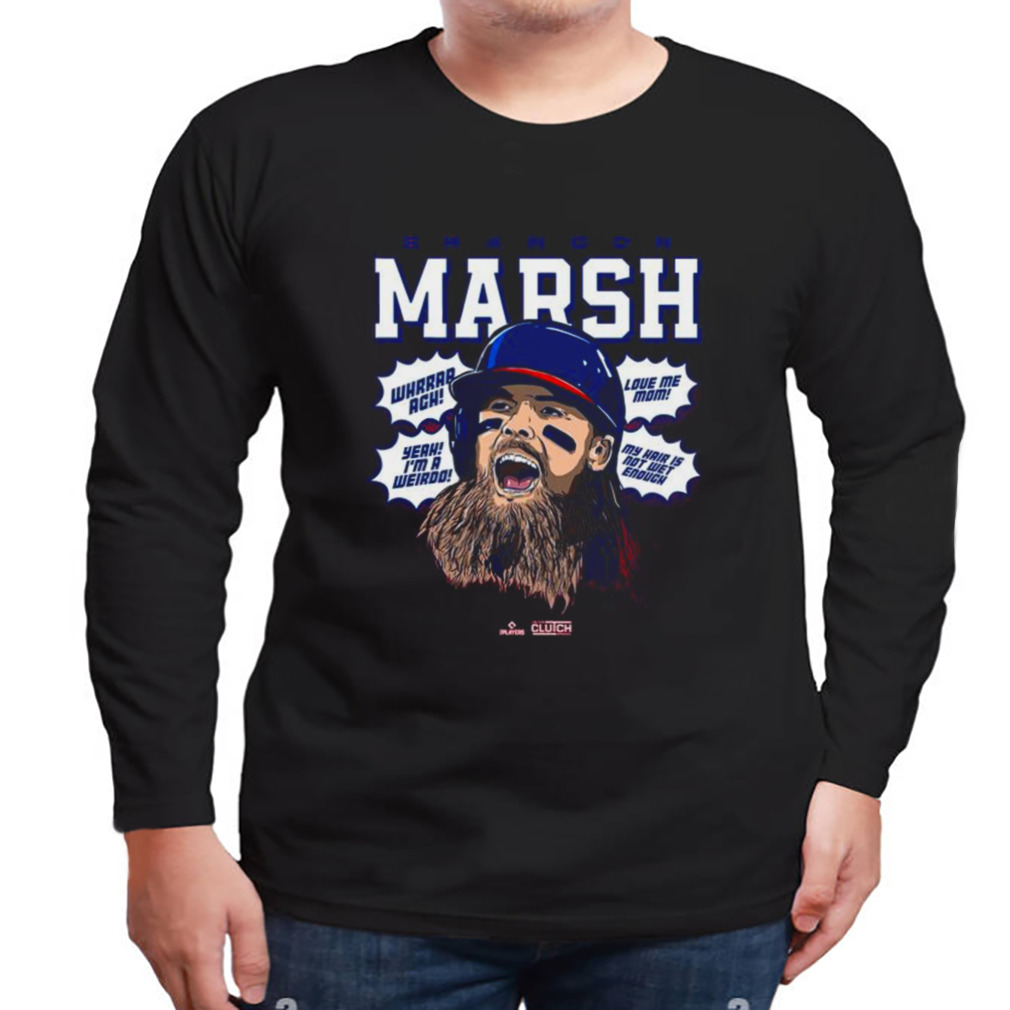 Brandon Marsh Philadelphia Baseball Portrait MLBPA shirt 3 Longsleeve tshirt