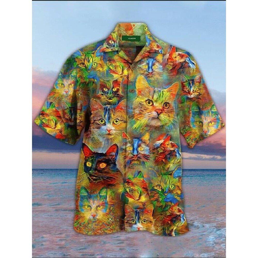 Cat Hawaiian Shirt