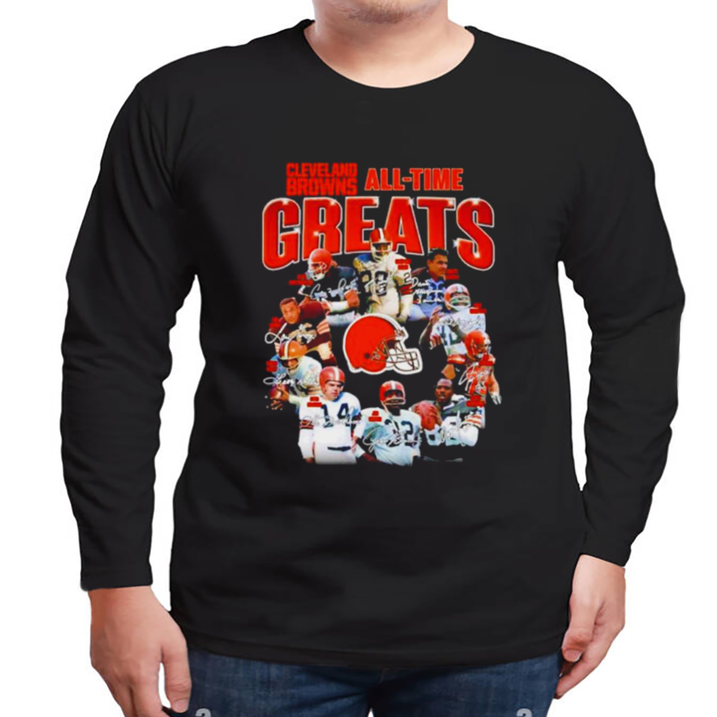 Cleveland Browns All-time Greats shirt 3 Longsleeve tshirt