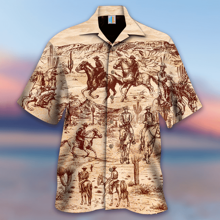 Cowboy Hawaiian Shirts