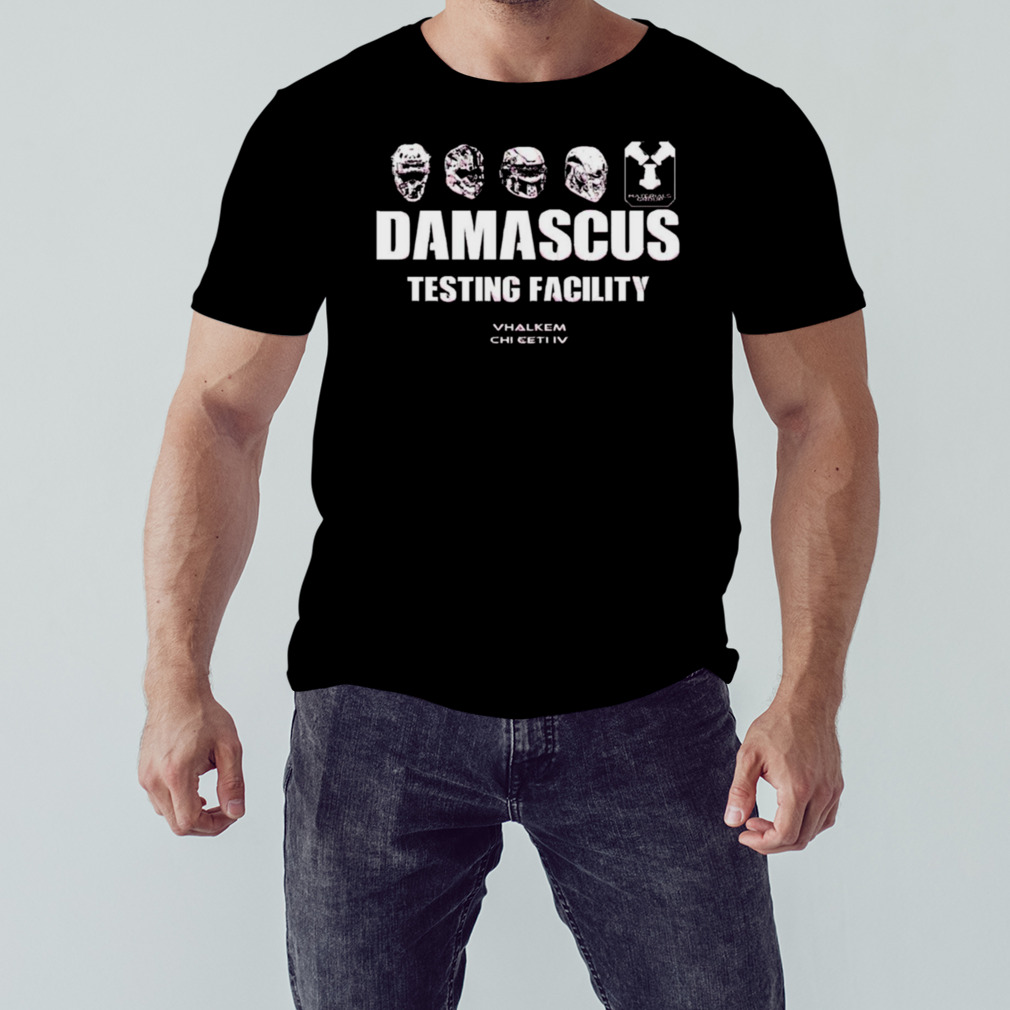 Damascus Testing Facility Halo Game shirt 1 Unisex tshirt