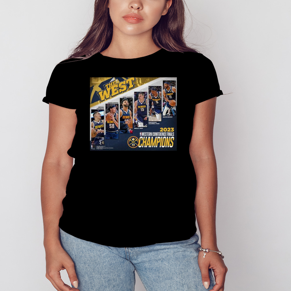 Denver Nuggets Authentic 2023 Western Conference Champions Men’s Shirt 2 Women's tshirt