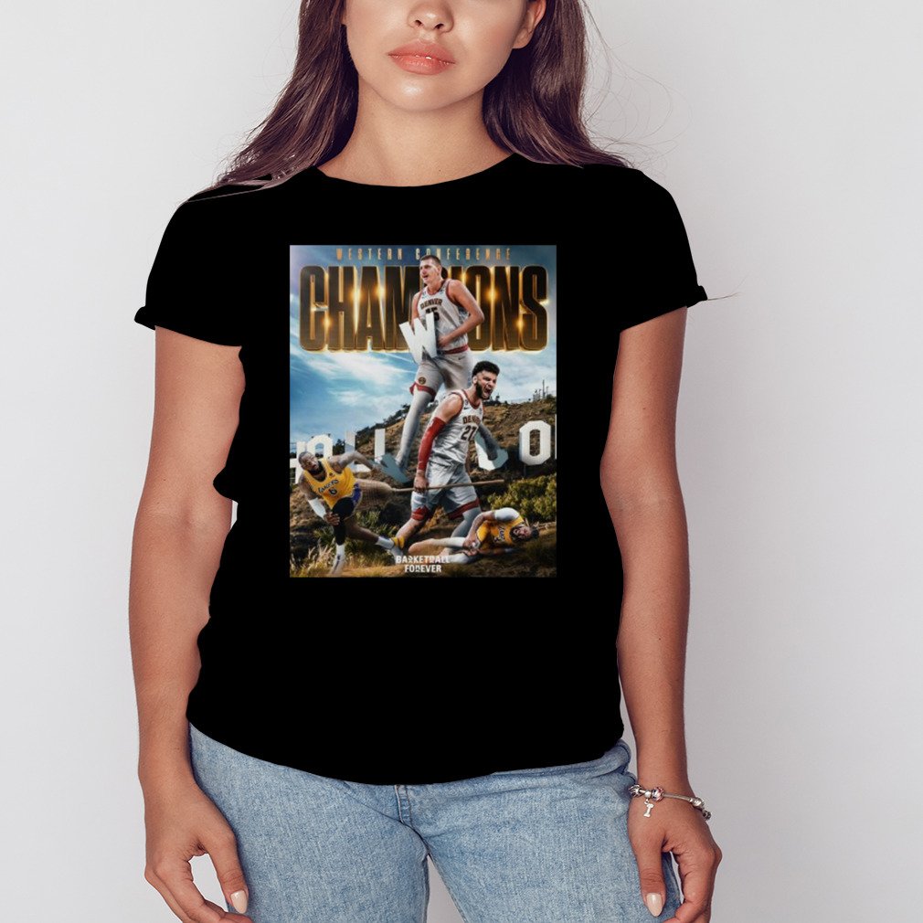 Denver nuggets sweep los angeles Lakers 2023 to advance NBA finals shirt 2 Women's tshirt