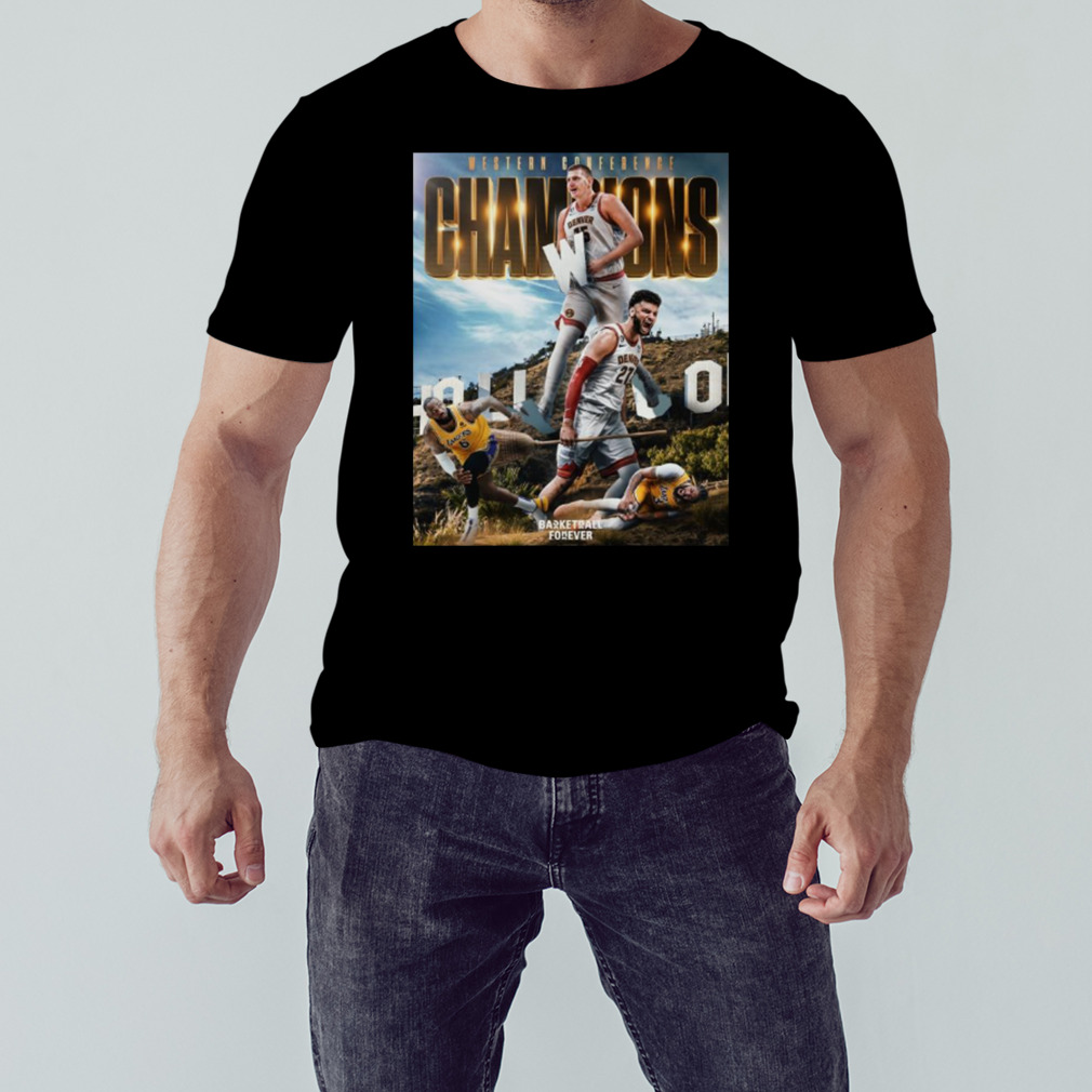 Denver nuggets sweep los angeles Lakers 2023 to advance NBA finals shirt 1 Unisex tshirt