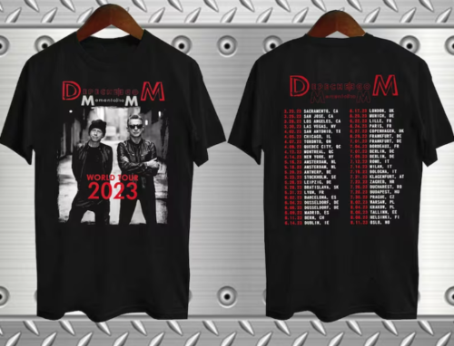 Depeche Mode Memento Mori World Tour 2023 T-shirt