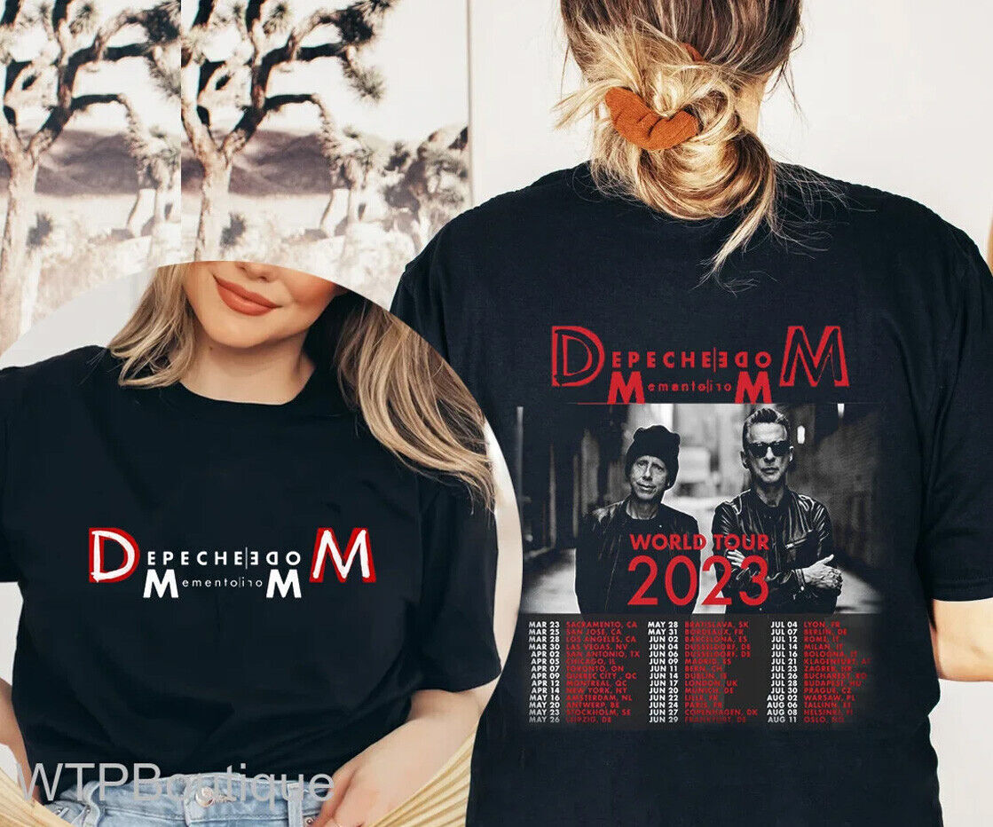 Depeche Mode Tour 2023 Shirts