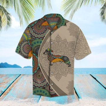 Dog Mandala Hawaiian Shirt