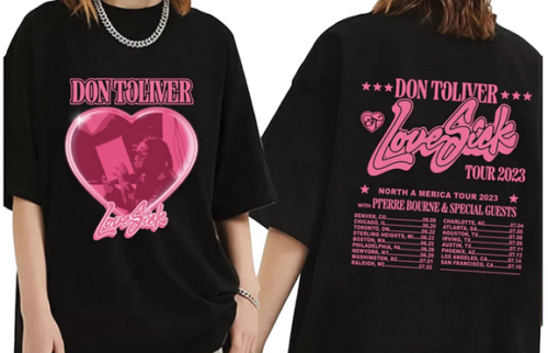 Don Toliver Love Sick Tour shirt