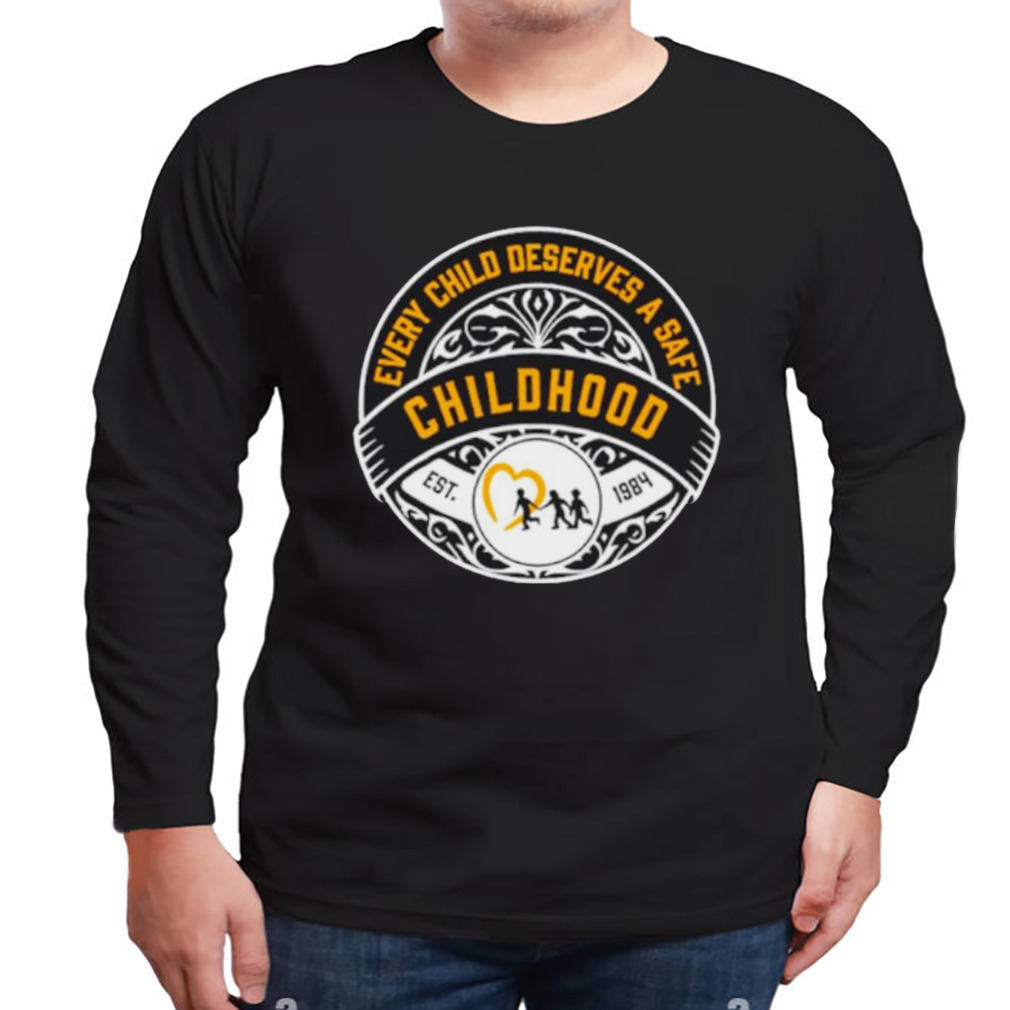 Every child deserves a safe childhood charity shirt 3 Longsleeve tshirt