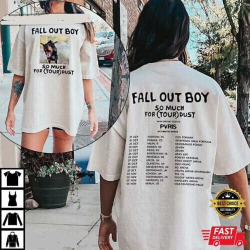 Fall Out Boy So Much For Tour 2023 T-shirt