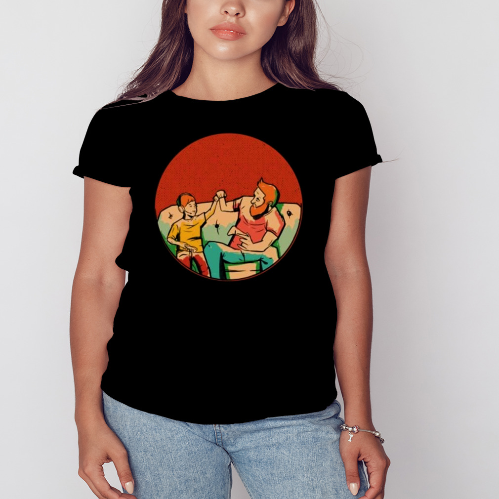 Father and son video games shirt 2 Women's tshirt