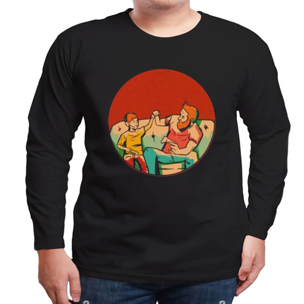 Father and son video games shirt 3 Longsleeve tshirt