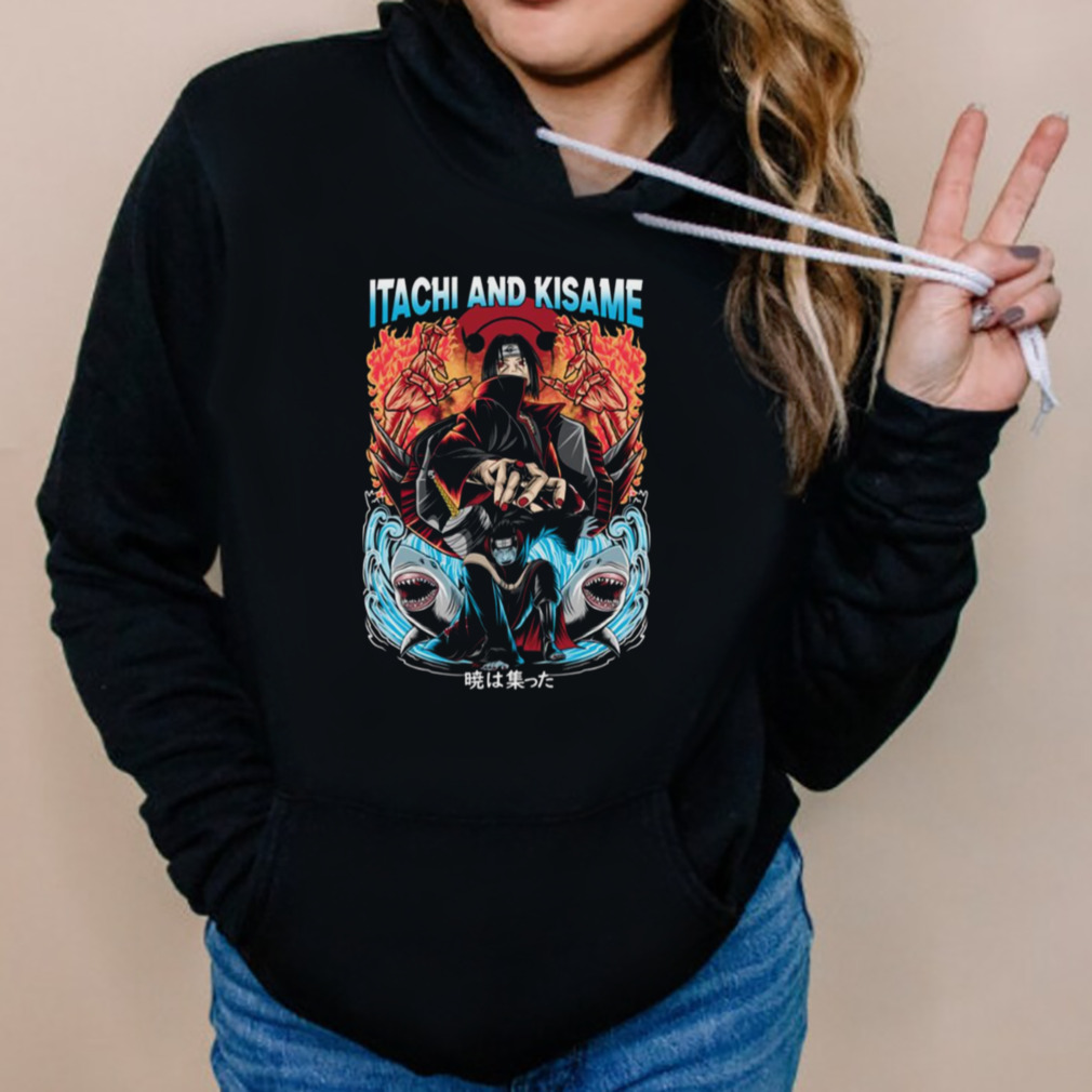 Fighting Scenen Itachi & Kisame Naruto Shippuden shirt 5 Hoodies