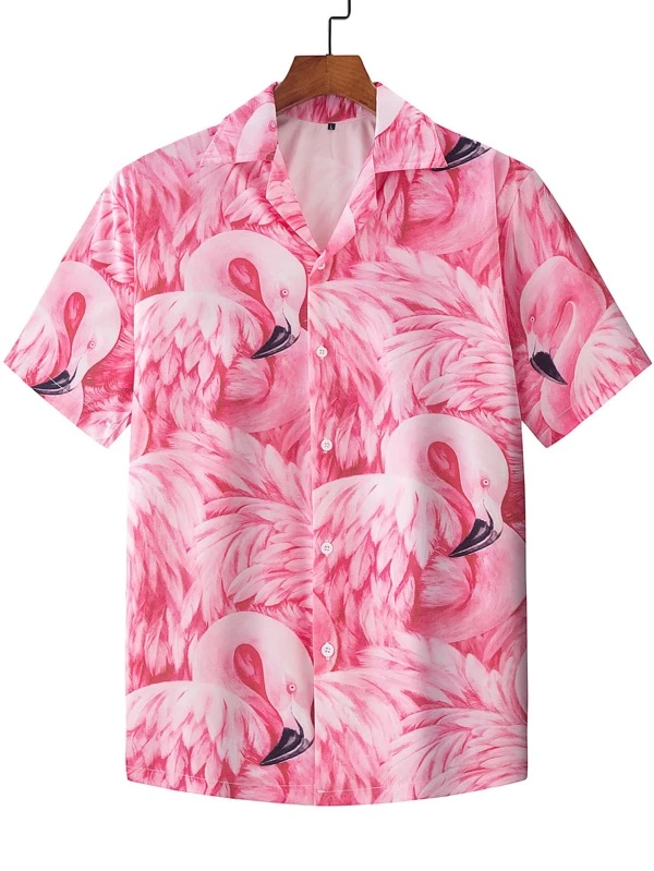 Flamingo Hawaiian Shirts