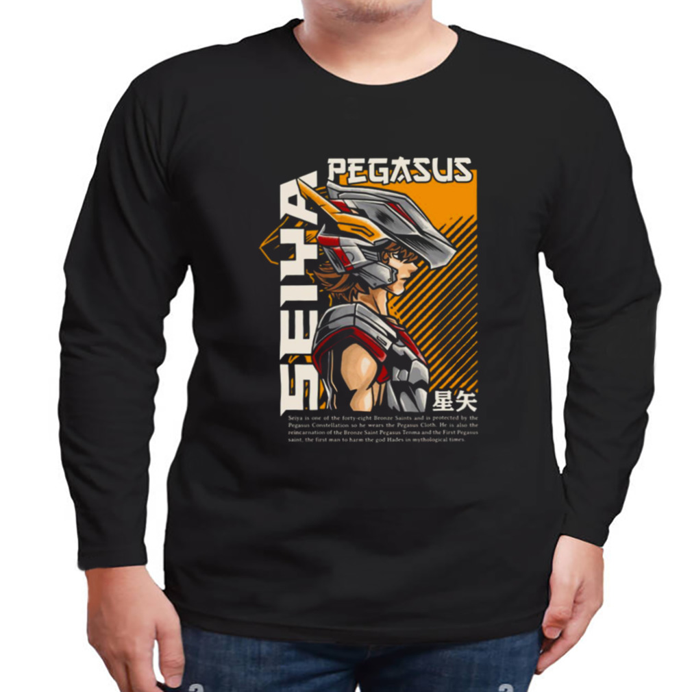 Graphic Of Pegasus Seiya Knights Of The Zodiac shirt 3 Longsleeve tshirt