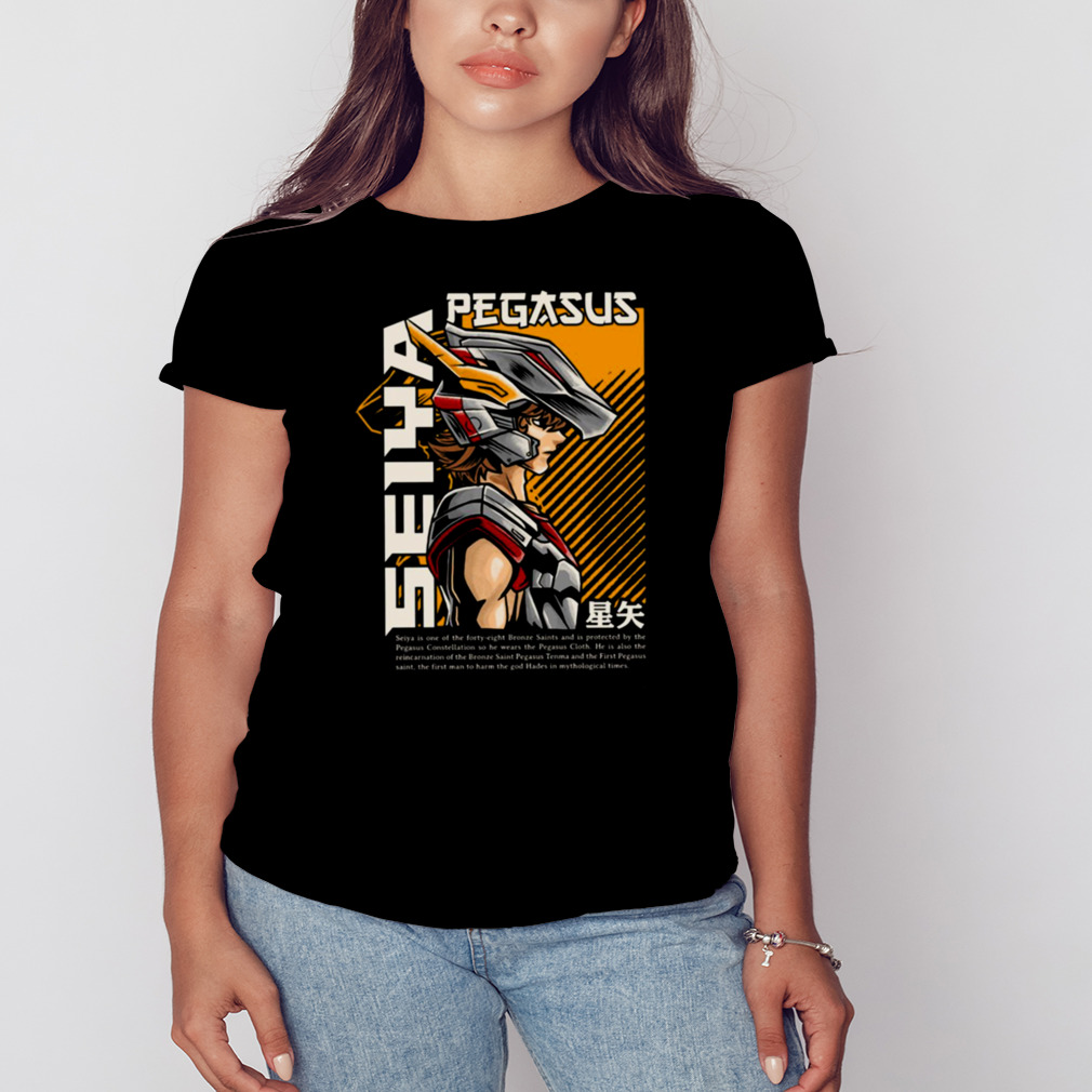 Graphic Of Pegasus Seiya Knights Of The Zodiac shirt 2 Women's tshirt