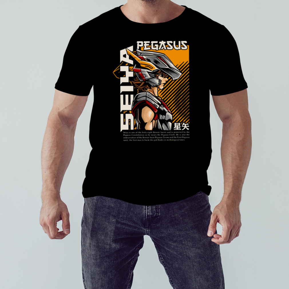 Graphic Of Pegasus Seiya Knights Of The Zodiac shirt 1 Unisex tshirt
