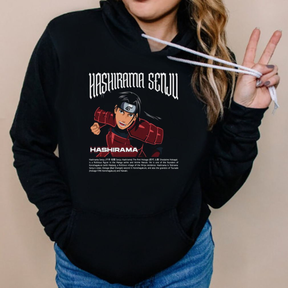 Hashirama Senju Black Hair Naruto Shippuden shirt 5 Hoodies