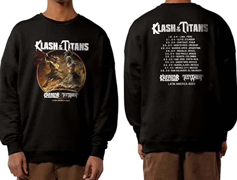 Klash of the Titans Tour 2023 shirts