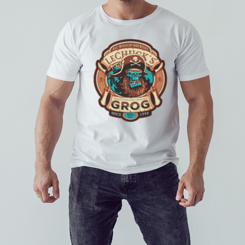 Lechuck’s Grog Craft Beer Monkey Island shirt