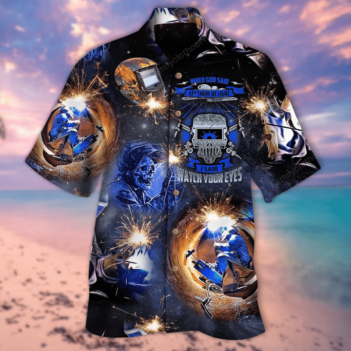 Let There Be Light Hawaiian Shirt