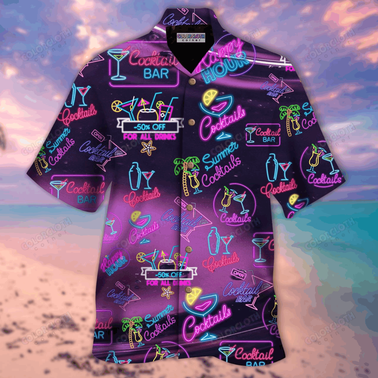 Let_S Drink Cocktail Hawaiian Shirt