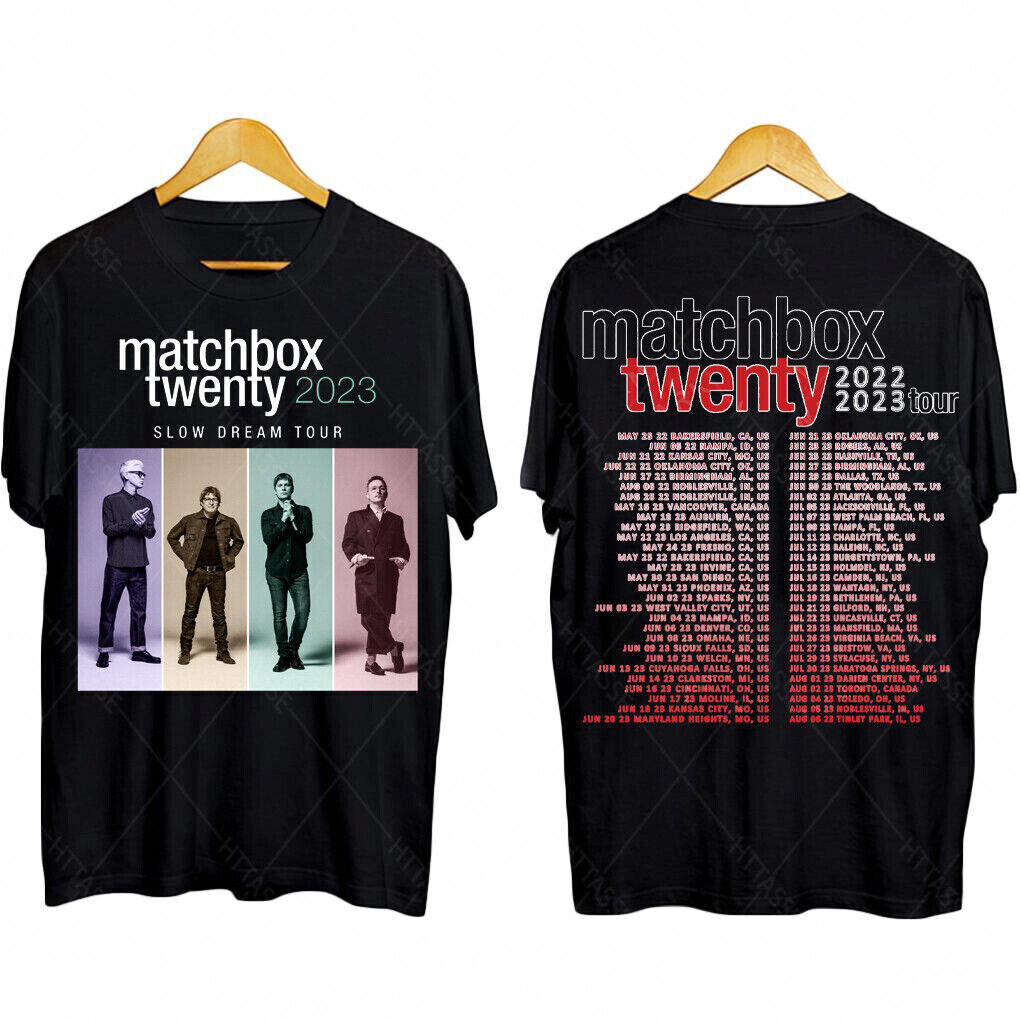 Matchbox Twenty 2022 2023 Tour T Shirt