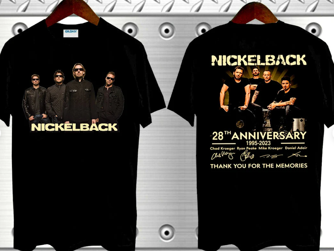 Nickelback Band 1995-2023 28th Anniversary Shirt