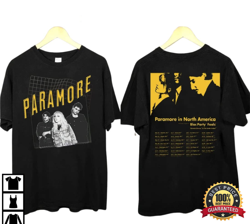 Paramore 2023 Concert Tour T-shirt