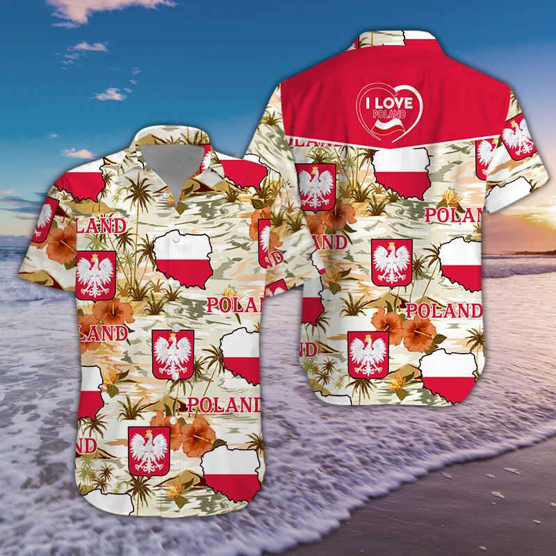 Poland Beach Hawaiian Shirt