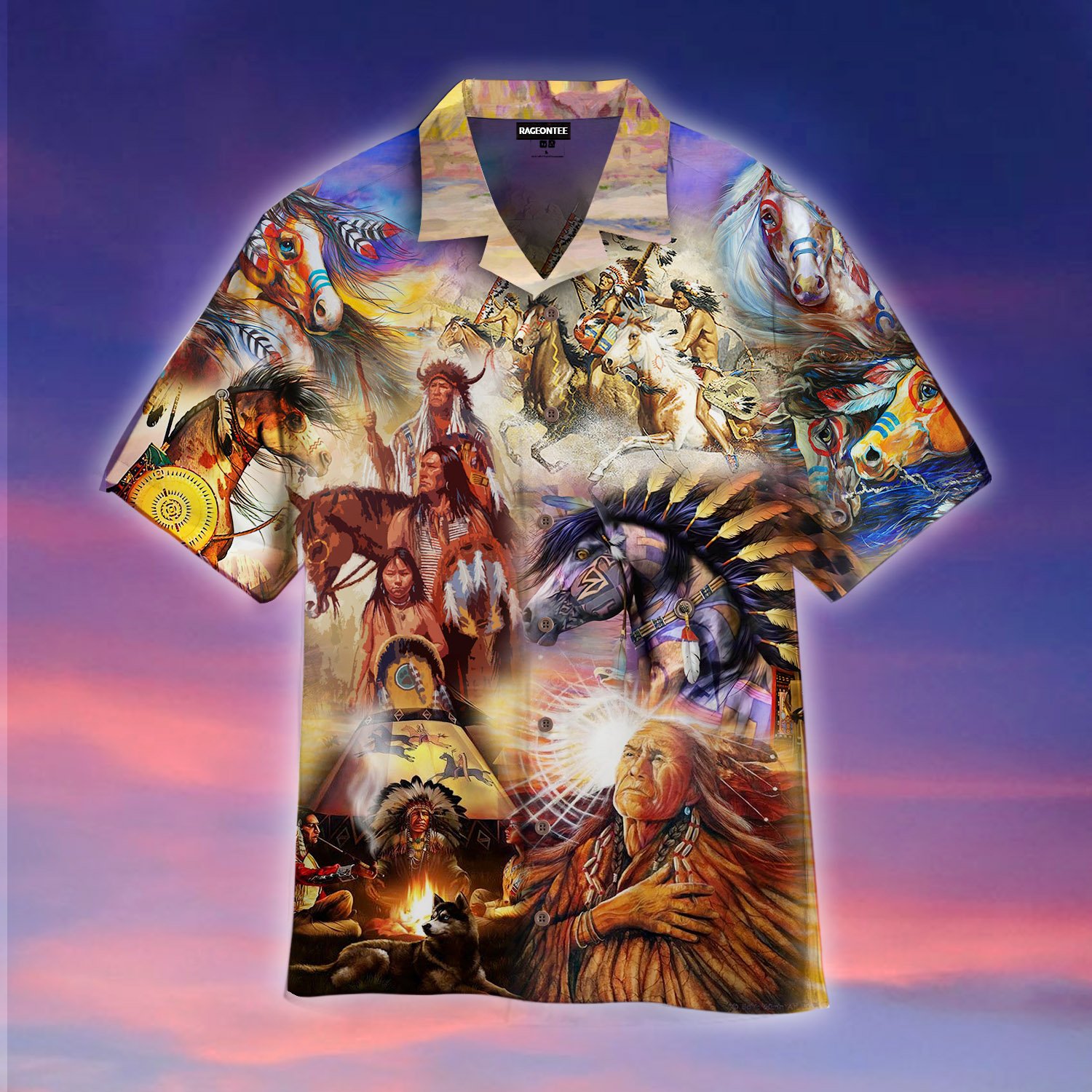 Proud Papa And Son Hawaiian Shirt
