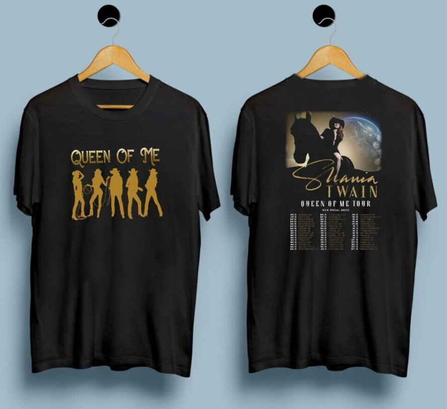 Queen Of Me Tour 2023 Shania Twain Gift For Fan Shirts