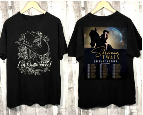 Queen Of Me Tour 2023 Shania-twain Shirt