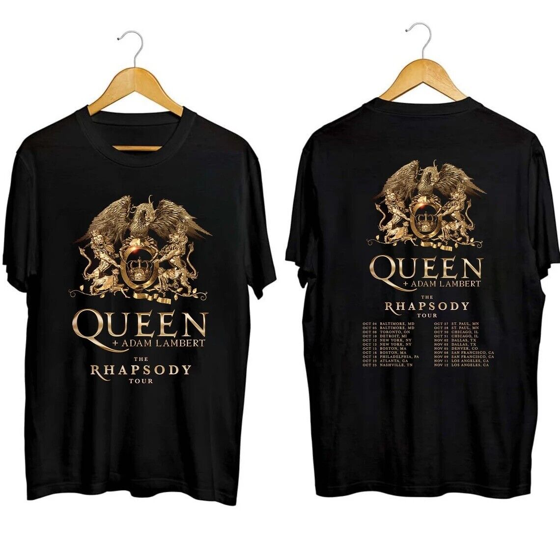 Queen The Rhapsody Tour 2023 Shirt