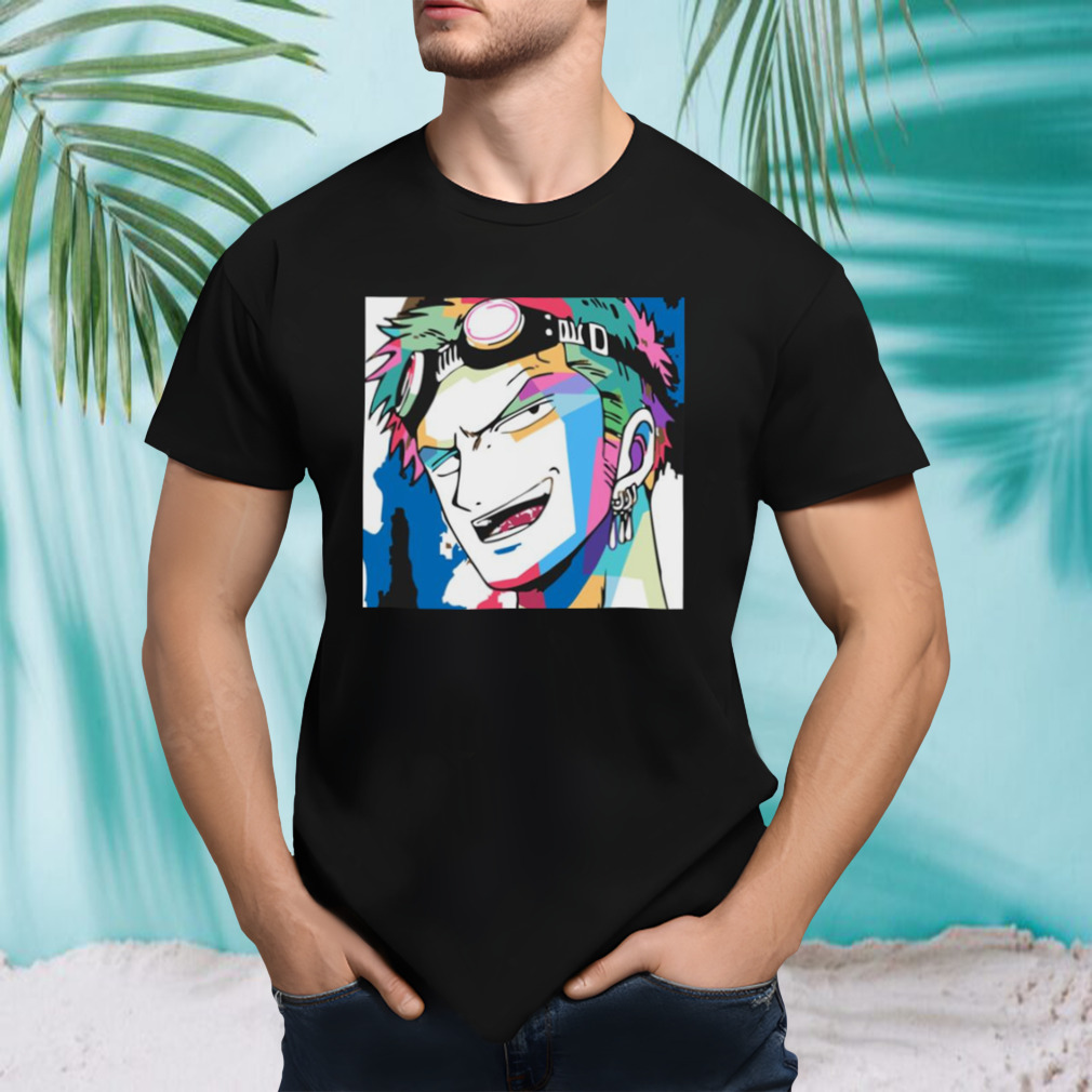 Roronoa Zoro Pop Art One Piece shirt