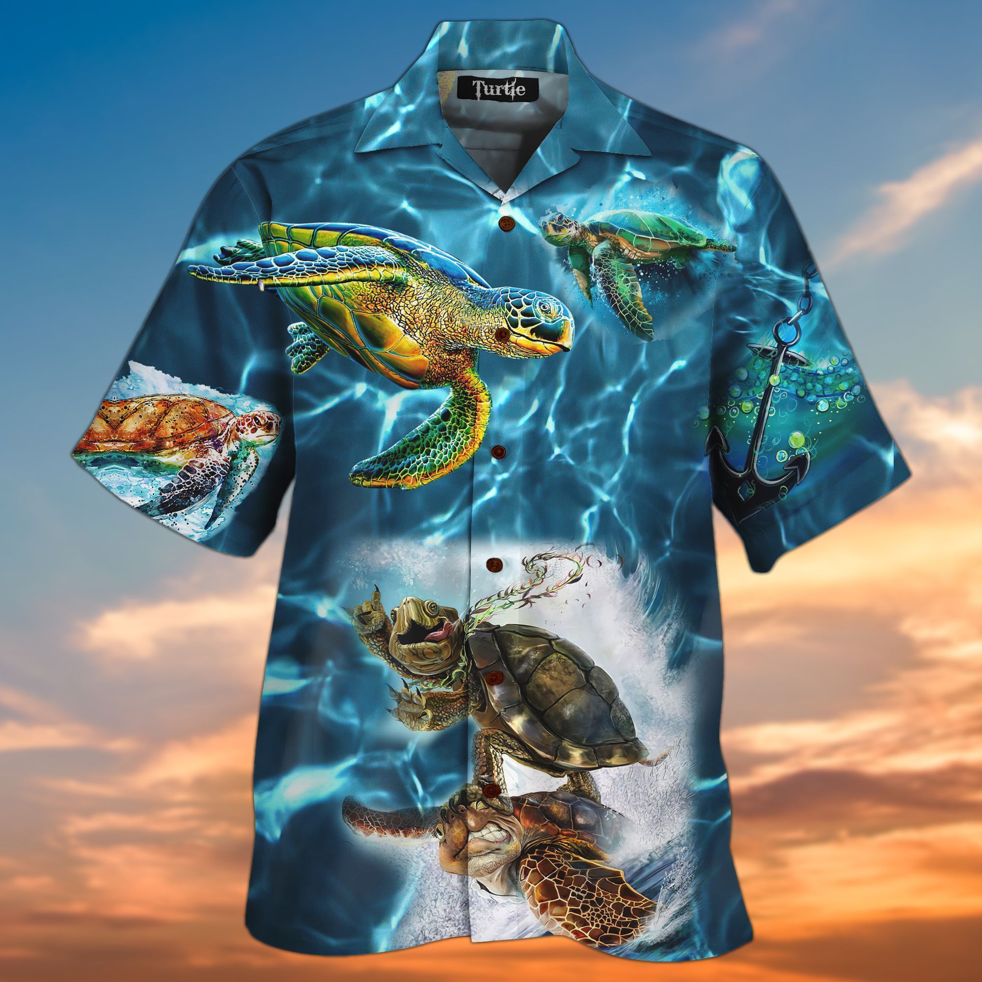 Sea Turtle Hawaiian Shirt