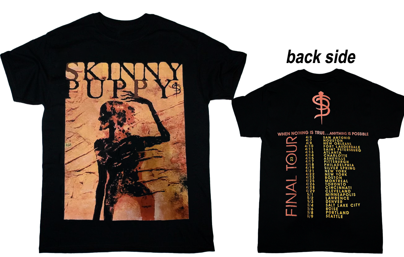 Skinny Puppy - 2023 Tour Shirt Metal Band T-shirt