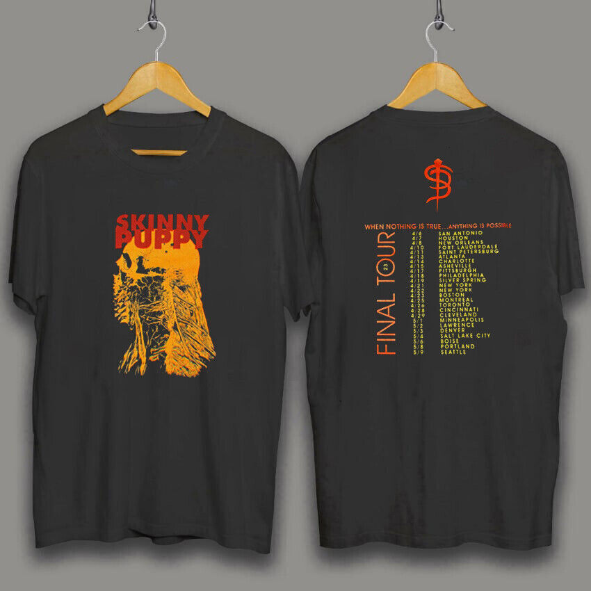 Skinny Puppy Final Tour 2023 T Shirt