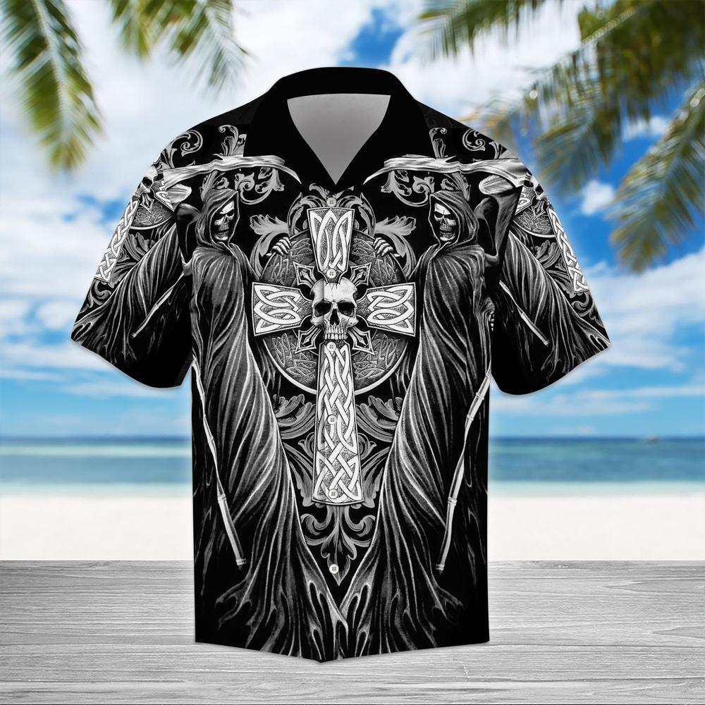 Skull Grim Hawaiian Shirt