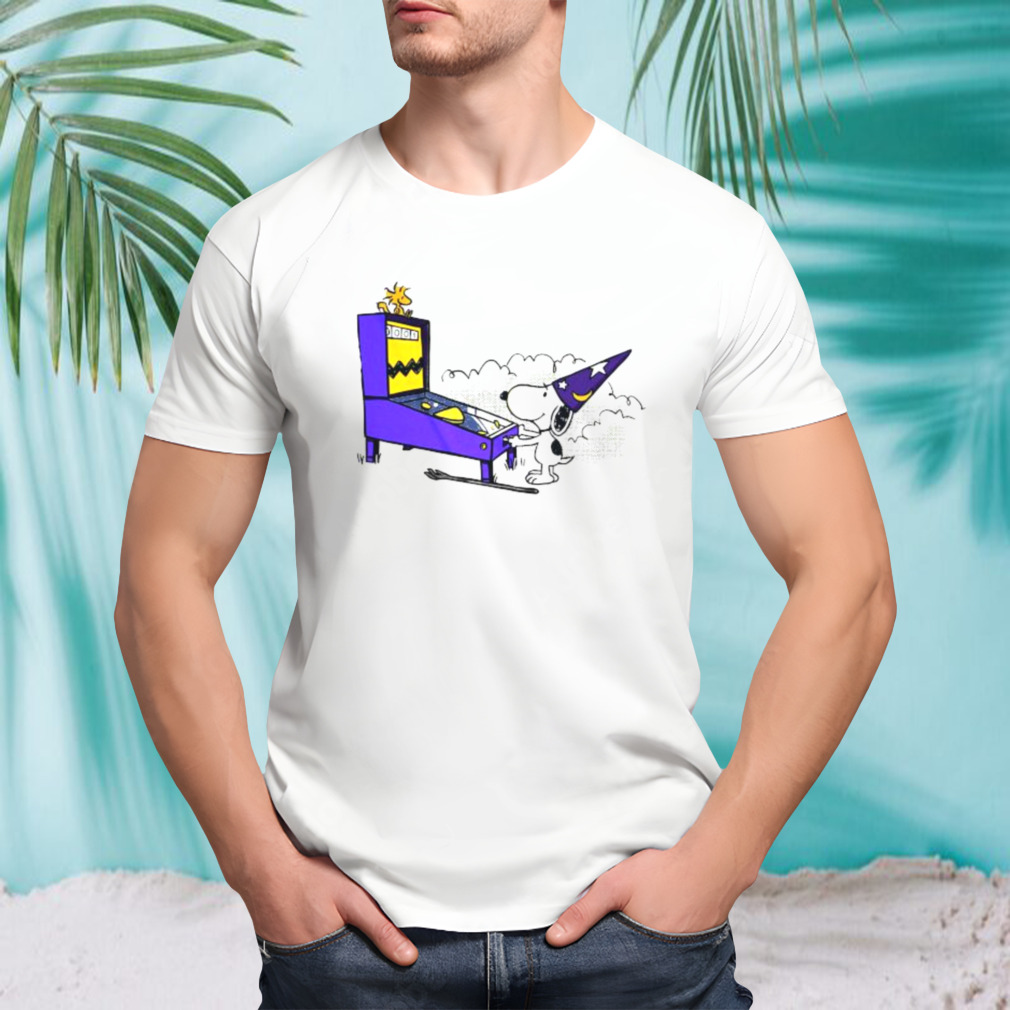 Snoopy The Pinball Wizard shirt