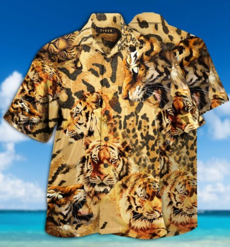 Stay Cool Tiger Hawaiian Shirt