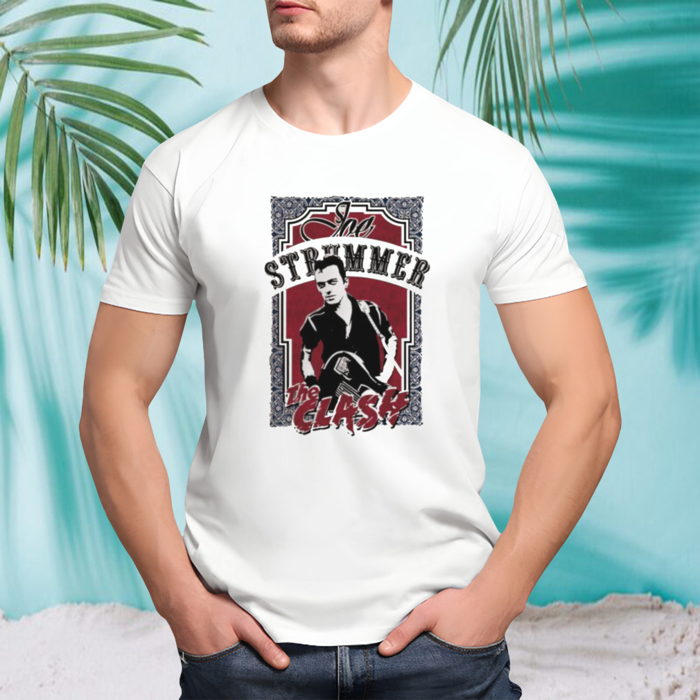 Strummer 2023 Tour The Clash shirt