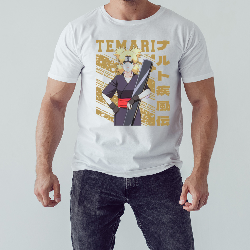 Temari Character From Naruto Shippuden shirt