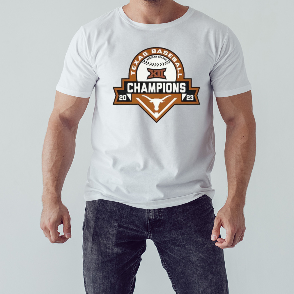 Texas Longhorns 2023 Big 12 Baseball Regular Season Champions Shirt