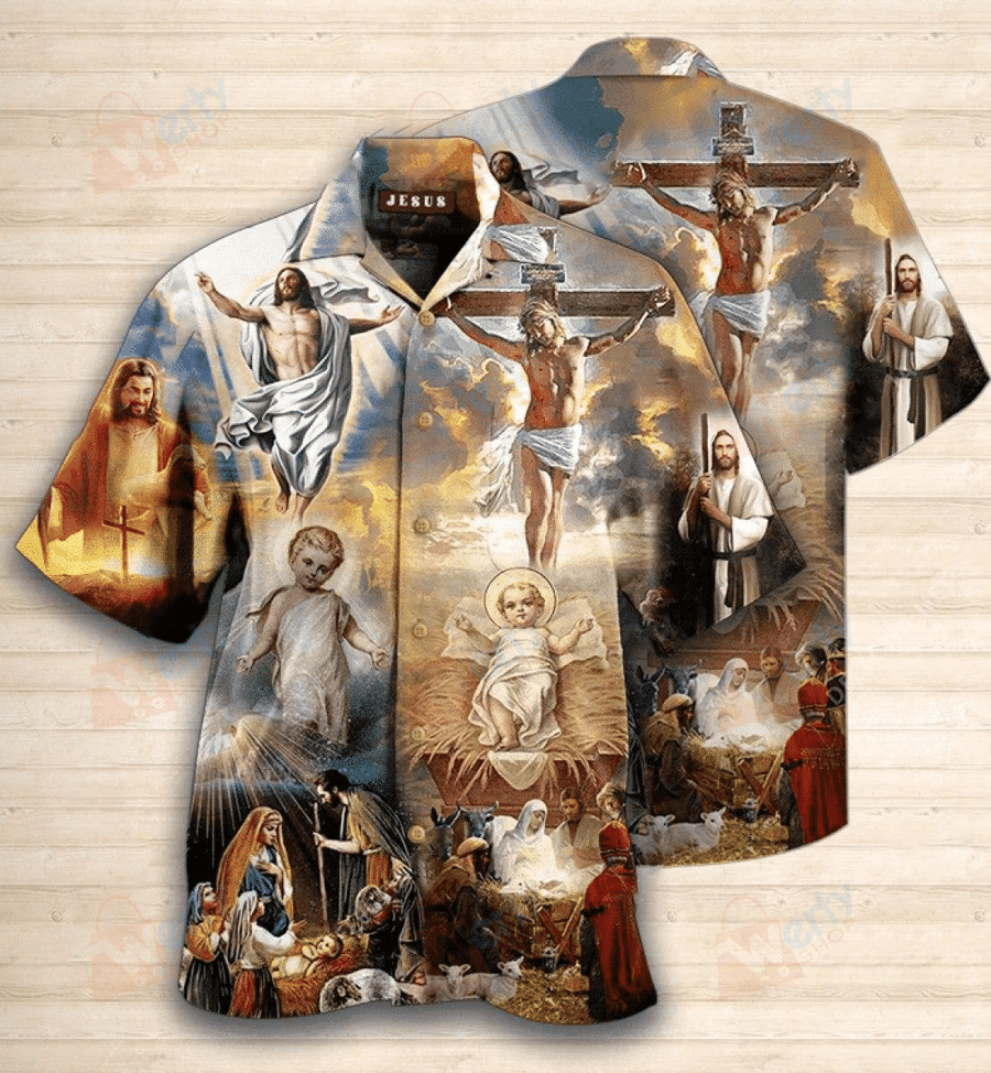 The Life Of Jesus Hawaiian Shirt